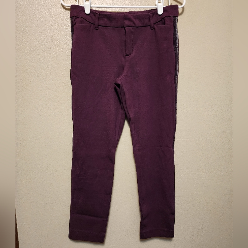 Tailored Skinny Mid-rise Work Pants